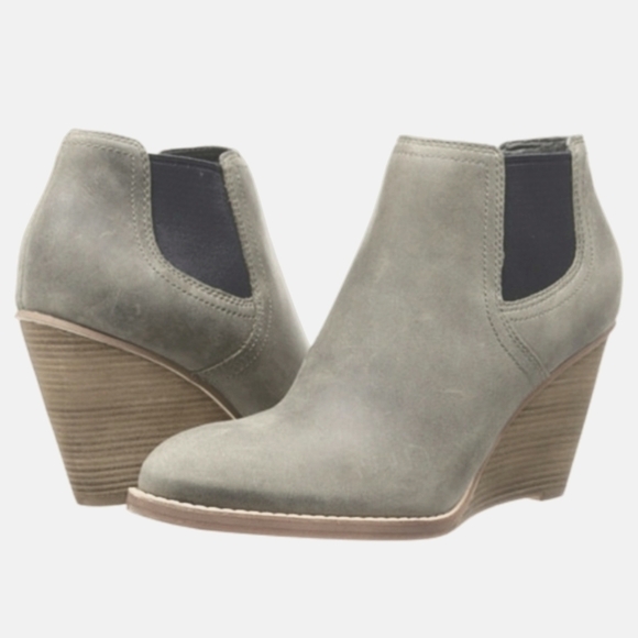 Cole Haan Balthasar Nubuck Bootie Greystone Women's 7.5 - Picture 1 of 10